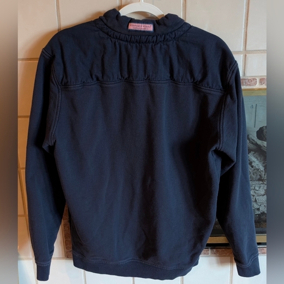 Villanova Vineyard Vines Navy Blue 1/4 Zip Pullover Size S - Picture 5 of 5